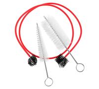 LRXIYODE Kit de Nettoyage pour Trompette avec Brosse Embouchure et Valve Manche Inox Flexible Antirouille Portable pour Saxophone et Brosses de Nettoyage Compactes et Légères