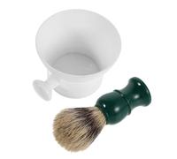 LRXIYODE Kit de Rasage pour Homme avec Brosse et Bol à Raser de Rasage et Entretien de Barbe Bol à Mousse à Raser pour Blaireau