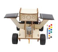 LRXIYODE Kit De Voiture Lunaire Solaire à Monter Soi-même Jouet Éducatif pour Garçon Fille Ans