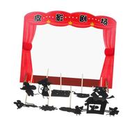 LRXIYODE Kit DIY Théâtre de Marionnettes à Ombres pour Garçon Fille avec Marionnettes Fait Main Jeu Éducatif Exploration Lumière et Ombre de Loisirs Créatifs pour Garçons et Filles