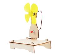 LRXIYODE Kit Éolienne Éducatif DIY pour Expérience Scientifique Modèle Turbine Miniature pour Apprentissage Scolaire et Manuel Outil Pédagogique Compact et Couleur Couleur Aléatoire