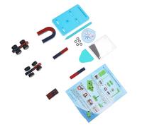 LRXIYODE Kit Expérimental Magnétisme Scolaire Pédagogique Physique avec Expériences Activité Scientifique Éducative pour Élèves Couleurs Aléatoires Couleur Aléatoire