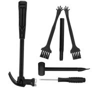 LRXIYODE Kit Outils Excavation Archéologique pour Garçon Fille avec Marteau et Brosse Jeu Éducatif pour Fouilles de Fossiles et Apprentissage Pratique et