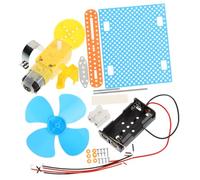 LRXIYODE Kit Scientifique Éducatif Ventilateur Électrique à Assembler Soi-même, Modèle DIY sans Pile, Matériel Écologique, Éducatif pour Garçon et Filles, Présent Apprentissage