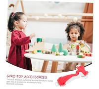 LRXIYODE Lanceur Toupie Combat Rouge avec Poignée Ergonomique Tir Bidirectionnel Accessoire Compatible Jouets Garçon Fille