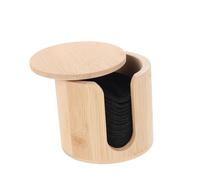 LRXIYODE Lingettes Démaquillantes Visage 16 Pièces Taille Moyenne en Fibre de Bambou Lavables Réutilisables pour Femme Utilisation Quotidienne Paquet en Coton et Étui Bambou Ouvert