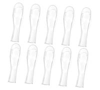 LRXIYODE Lot de 10 Capuchons De Protection pour Tête De Brosse à Dents Électrique en Plastique, Protège-poussière Portable, Accessoires Essentiels pour Voyage, Camping Et Usage Quotidien
