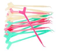 LRXIYODE Lot de 18 Outils de Greffe de Cils en PP Brosses pour Rehaussement et Nettoyage des Extensions de Cils Assortiment 3 Couleurs Usage Professionnel et Portable