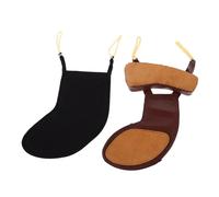 LRXIYODE Lot De 2 Accessoires De Jeu De Violon Support De Menton Simple Repose-Épaule Pour Violon Protège-Menton En Coton