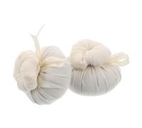 LRXIYODE Lot De 2 Balles De Massage Moxa Aux Herbes Naturelles 9 Cm Chauffe Douce Pour Relaxation Musculaire Détente Corps Maison Bien-être Traditionnel Chinois