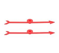 LRXIYODE Lot de 2 Flèches Tournantes Rouges en Plastique pour Roue Fortune, Accessoires de Jeu Éducatif Interactif, Favorise la Participation en t Activités Ludiques Scolaires