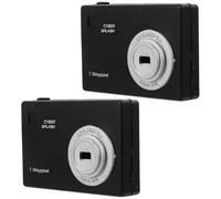 LRXIYODE Lot de 2 Mini Appareils Photo Jouets de Fête pour Garçon et Filles, Modèle de Caméra Lance-Eau, Jouets Amusants d'eau Piégeux pour Anniversaire et Enterrement de Vie, sans Logo,