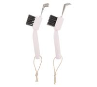 LRXIYODE Lot de 2 Nettoyeurs pour Brosses et Peignes, Brosse de Nettoyage Compacte et Antidérapante, Outil Portable pour Éliminer Poussière et Pellicules, pour Salon, Maison et