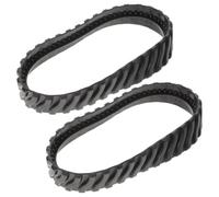 LRXIYODE Lot de 2 Pistes de Pneus en Caoutchouc pour Équipement de Nettoyage Zodiac MX8, Fournitures de Remplacement pour Traces de Pneus, Utilisation Facile pour Piscine