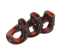 LRXIYODE Lot De 3 Flûtes Shakuhachi En Bambou Pour Débutant Avec Guide De Flux D'Air Embout Buccal Instrument À Vent Accessoire De Respiration Marron