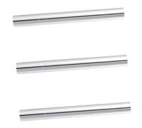 LRXIYODE Lot de 3 Stylos Applicateurs 3 Ml Rotatifs pour Vernis à Ongles Vides Argenté et Or, Accessoires Manucure Femme, Outil Maquillage Nail Art Précis, Usage Professionnel et Personnel