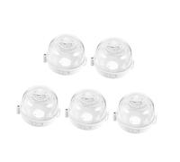 LRXIYODE Lot De 5 Couvercles De Protection Pour De Cuisinière À Protection Pour Bébé Pour Enfants Boutons De Cuisinière Couvercle De Cuisinière À Clip De