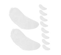 LRXIYODE Lot de 5 Paires de Sourcils Blancs Autocollants de Père Noël Accessoires de Déguisement Cosplay Sourcils Adhésifs Confortables pour Fêtes de Noël et Halloween