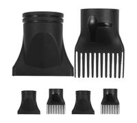 LRXIYODE Lot de 6 Embouts Diffuseurs Universels pour Sèche-Cheveux Accessoires Coiffure Légers en Plastique Concentrateurs pour Répartition Homogène Chaleur Salon de Coiffure et Voyages