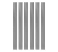 LRXIYODE Lot de 6 Plaques à Ressort en Cuivre pour Expériences Scientifiques, Bandes Précises en Cuivre et Anode en Nickel, Outil Pédagogique pour Cours de Physique et Ingénierie, Adapté