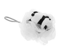 LRXIYODE Luffa de Bain Panda pour Garçon et Filles, Douce Matière Délicate, Exfoliant Corporel, Boule de Toilette Souple, Mousse Abondante, Accessoire de Bain Garçon et Filles Mixte,