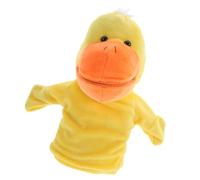 LRXIYODE Main Canard Peluche Doux Éducatif Garçon Fille Calmant Accessoire Ludique pour Fêtes et Histoires Animal Cartoon Confortable pour Garçon Fille