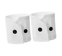 LRXIYODE Manchettes Décoratives En Dentelle Fleurie Blanches, Accessoires De Robe Pour Femmes, Tissu Respirant, Menottes Simples Sans Doigts, Style Chic Pour Tenue Élégante