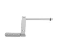 LRXIYODE Manivelle de Réglage Pliable pour Lit Médicalisé Blanc Poignée Amovible en Matériau Haute Résistance Accessoire pour Réglage Manuel Hauteur du Lit en Établissement de Soins