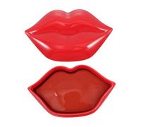 LRXIYODE Masques Hydratants Pour Lèvres 20 Pièces Film Nourrissant Régénérant Pour Adultes Soin Nuit Lèvres Rouges Étui