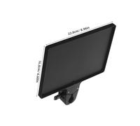LRXIYODE Mic Stand Shelf With Adjustable Clamp Raised Edge Tray For Secure Equipment Storage Compatible With Microphone And Phone Tripods Stable Holder For Live Streaming And Stage