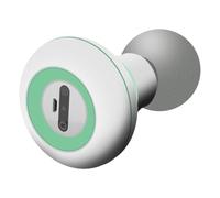 LRXIYODE Mini Masseur Musculaire Vibrant Électrique Portable Vert, Outil de Relaxation Musculaire Compact pour Massage du Dos et Cou, Appareil de Massage Corps Facile à Transporter,