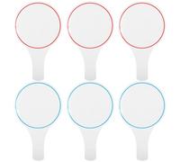 LRXIYODE Mini Tableaux Blancs 6 Pièces 9.84x5.91 Pouces Surface Effaçable à Sec Unilatérale en Mousse pour Ventes aux Enchères et Enseignement