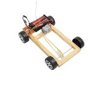 LRXIYODE Modèle Voiture Quatre Roues Motrices DIY Technologique Educatif pour Garçon Fille et Adolescents Kit Scientifique sans Batterie Miniature Dapprentissage et Simulation Conduite