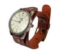 LRXIYODE Montre à Quartz Homme Grand Cadran, Style Simple et Élégant | Bracelet à Boucle Lisse, Lecture Claire du Cadran, Usage Quotidien et Affaires, pour Père