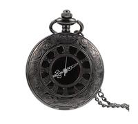 LRXIYODE Montre de Poche Vintage de Pendentif Suspendu avec Chiffres Romains Montre de Poche Élégante pour Homme et Femme Précis et Décoratif
