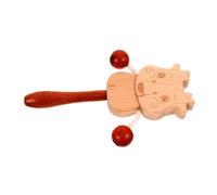 LRXIYODE Musical Bois pour Garçon Fille Récipient à Secouer Éducatif Cartoon Instrument Portable pour Développement Sensoriel et Coordination pour Garçon Fille et Activités Parent