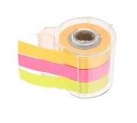 LRXIYODE Notes Adhésives Autocollantes avec Distributeur Fournitures de Bureau Polyvalentes pour Rappels et Organisation Repositionnables sans Trace Lot
