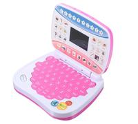 LRXIYODE Ordinateur Portable Éducatif LED Rose pour Garçon et Filles 1-3 Ans, Simulation Musicale Interactive, D’Apprentissage Électronique Solide et Sécurisé