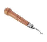 LRXIYODE Outil de Réparation pour Violon Lame de Nettoyage de Manche Ergonomique Bois de Jujubier Précision pour Entretien des Filets et Sculpture Instruments à Cordes