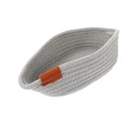 LRXIYODE Panier de Rangement Corde de Coton Tressée Panier de Stockage Multifonction pour Maison Petit Modèle Gris Organiseur de Bureau et Diverses