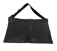 LRXIYODE Paquet Tablier de Maquillage Professionnel en PU Noir, Facile à Utiliser et Confortable, pour Shooting et Diffusion sur Site