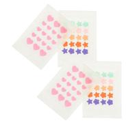 LRXIYODE Patch Hydrocolloïde Anti-boutons Visage 40 Pièces, Petites Tailles En Forme De Fleurs Et Cœur, Kystique, Masque à Boutons Pour Peau Acnéique, Soin Localisé Quotidien, Autocollants Invisibles