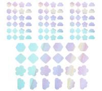 LRXIYODE Patchs Hydrocolloïdes pour Acné Colorés, Autocollants Confortables en Pet et Pu, 144 Pièces pour Zones Grasses du Nez, Front et Menton, Bain