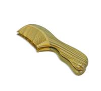 LRXIYODE Peigne à Cheveux En Bois De Santal Vert 20 Cm Pour Massage Du Cuir Chevelu Femme Fille Doux Peau Sans Joint
