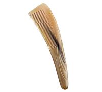 LRXIYODE Peigne De Massage à Gratter En Corne De Bœuf 16 Cm Antistatique Pour Hommes Et Femmes Massage Du Cuir Chevelu Démêlage Utilisable Au Quotidien