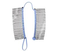LRXIYODE Peigne Latéral pour Cheveux Bleu Dents Pince Banane Légère pour Chignon Accessoire Coiffure Pratique pour Femmes Protection Cheveux Sous