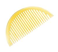 LRXIYODE Peigne Naturel Corne pour Massage Du Chevelu Mini Peigne Portable pour Coiffure Côté Cheveux Outil de Styling Adapté Cheveux Mouillés et Secs Hommes et Femmes