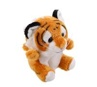 LRXIYODE Peluches Vrac Tigre Grandes Peluches Réalistes Décoration Suspendue Porte-clés pour Décorations De Chambre Animaux Zoo Jouet Peluche Tigre