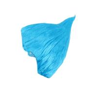 LRXIYODE Perruque Déguisement Flamme Bleu Clair Cosplay Festival Troll Halloween Carnaval Masque