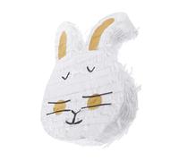 LRXIYODE Piñata Lapin de Pâques 1 Pièce en Papier Cartonné Coloré, Décoration Festive Remplie de Bonbons pour Fête D'anniversaire et Célébration Garçon et Filles